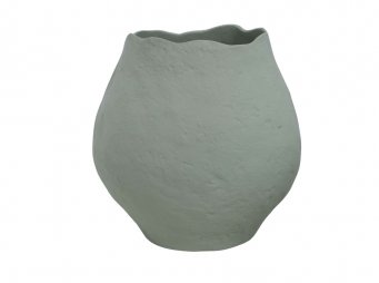 AK.KA0039-VTALE METAL TOMBUL VAZO 19*27*27 cm